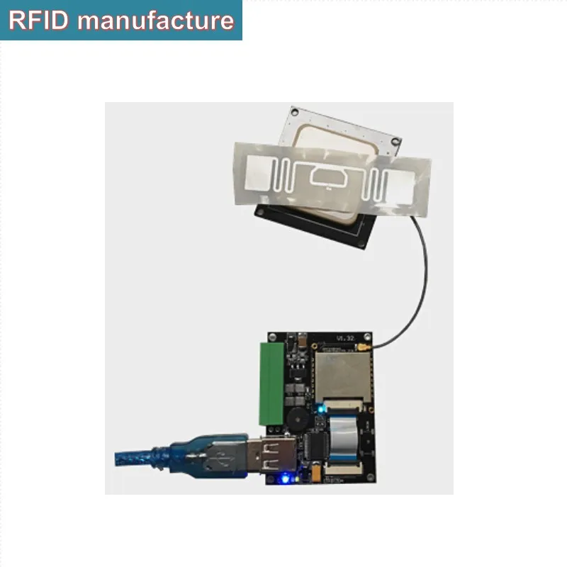 PR9200 чип с большим радиусом 5 см 15 м rfid uhf модуль EPC Gen2 USB rs232 считыватель для контроля