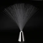 1 шт. дождливая светодиодная лампа, меняющая цвет, волоконно-оптическая лампа, фонтан, светильник + подставка для вечерние, домашнее окно, прекрасное украшение