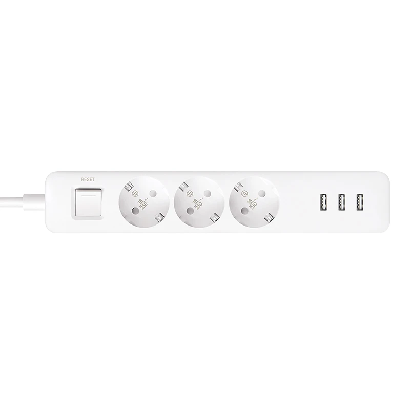 Новое поступление оригинал Xiaomi Mijia розетка 3 розетки порта USB большая вилка