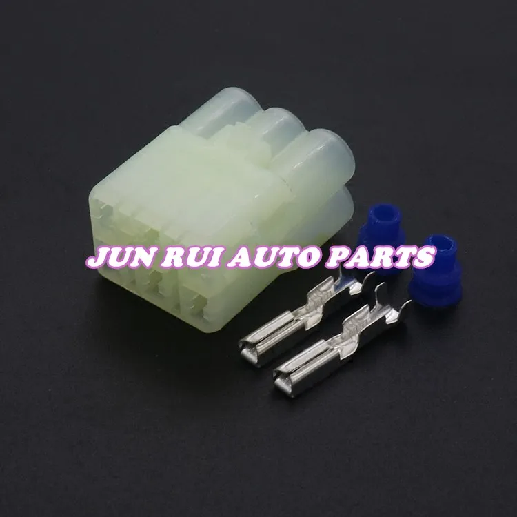 

10sets/lot Sumitomo 6 Pin/Way HM 090 Female Male Electrical Motorcycle Connector Plug 6189-6171 6180-6181 For Toyota