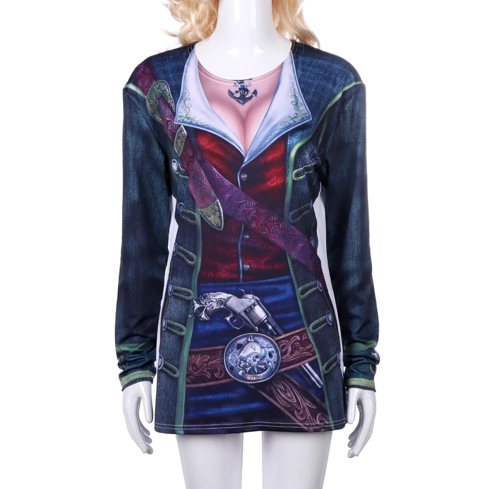 Карнавальный костюм на Хэллоуин вечерние 3D стимпанк женские мужские куртки с