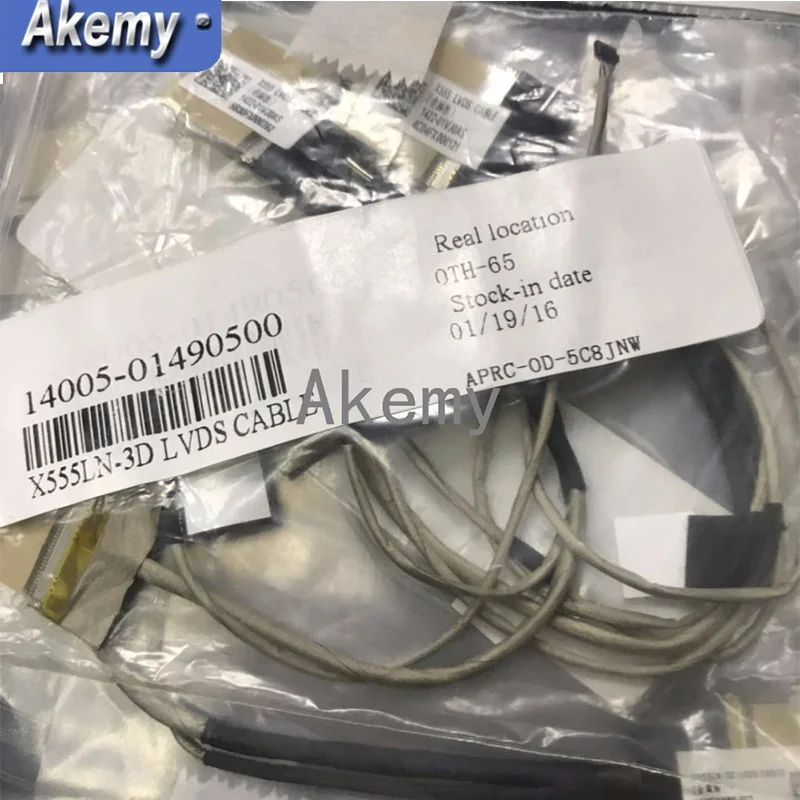 X555 X555LN 3D LVDS кабель металлическая пластина для Asus X555L X555LD F555L A555L K555L X545L 1422 01VJ0AS 01V20AS