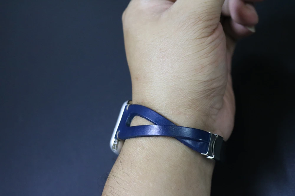 Хит Etsy ретро браслет для Apple Watch 38 мм 40 мм Серия 1 2 3 4 яловая кожа для iWatch ремешок 42 мм 44 мм натуральная кожа