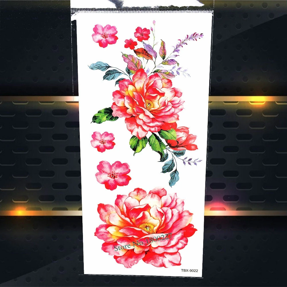 1 шт. Водонепроницаемый рука нога наклейка поддельные татуировки рукава своих