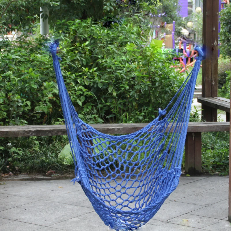 Сетчатый гамак для балкона подвесное кресло в общежитии детский качающийся