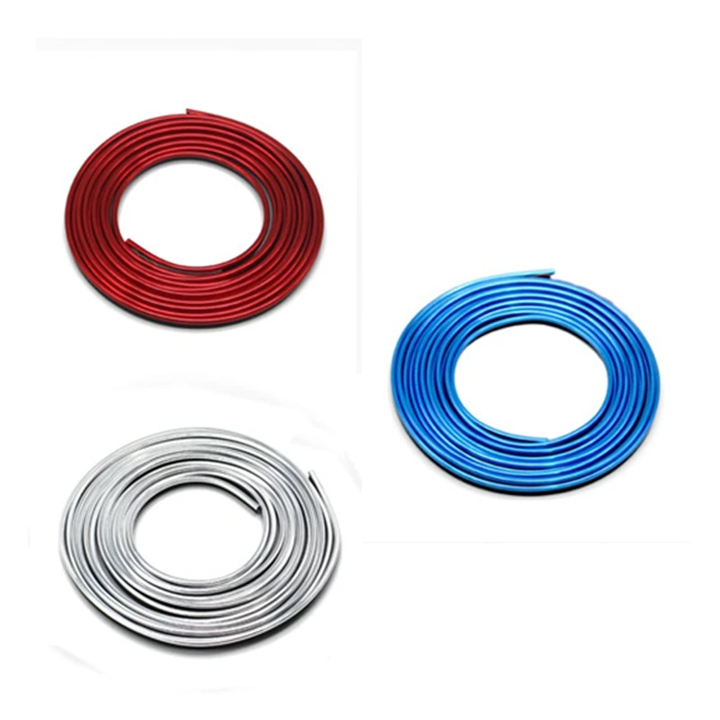 Автомобильный Стайлинг интерьера наружные украшения полосы литье Отделка