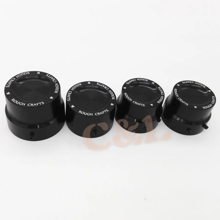 Мотоцикл черный CNC алюминиевый RC Передний + задний мост Крышка Гайка для Harley Sportster