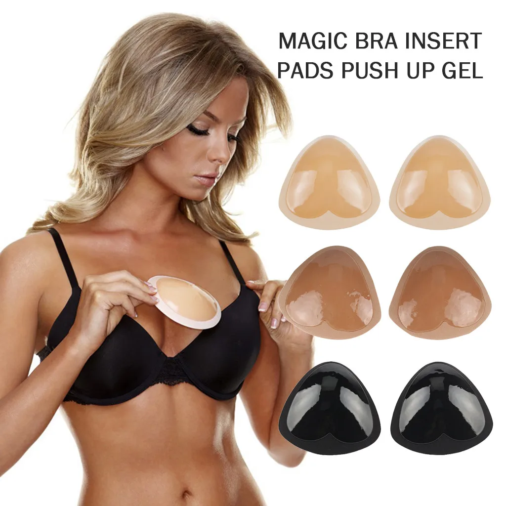 Крышка для соски женщин подтяжка груди Push Up Pads купальник Аксессуары Силиконовый