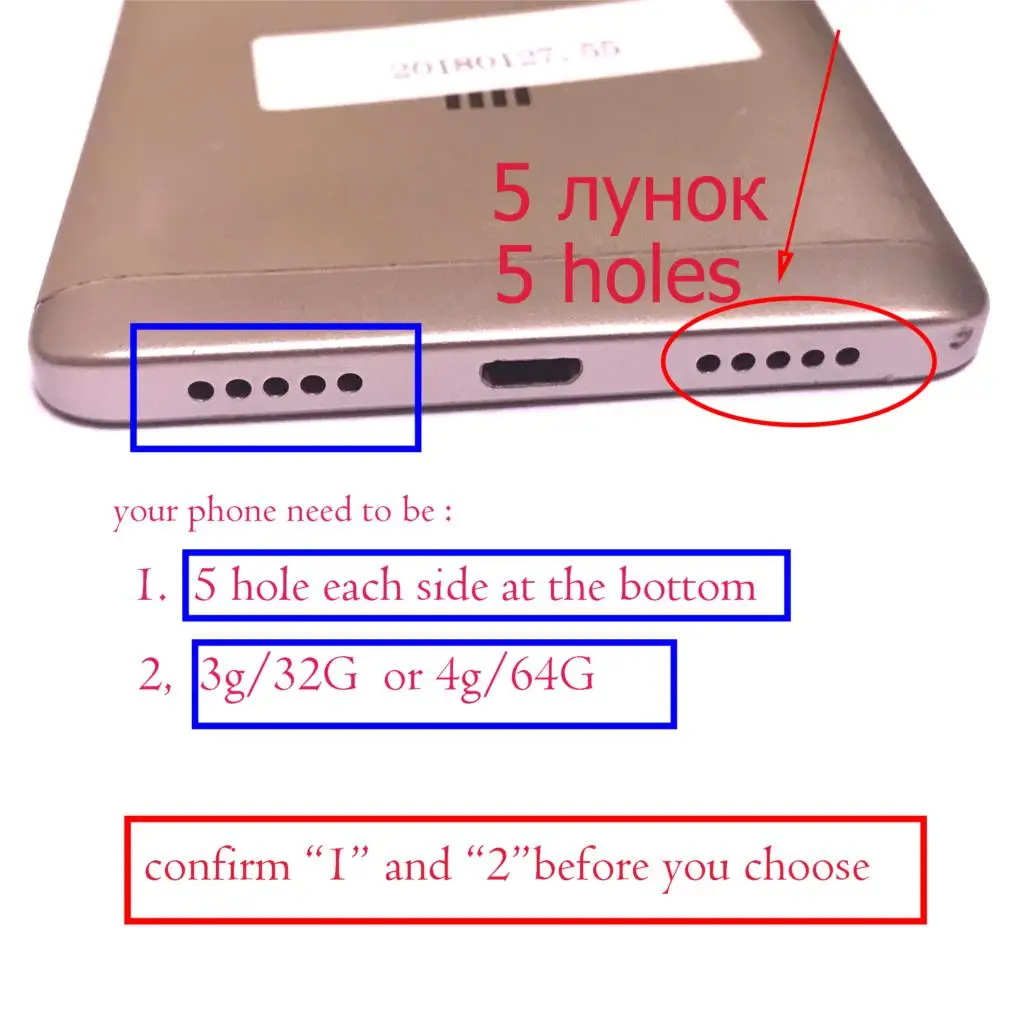Док-станция для Xiaomi Redmi Note 4 4X разъем Micro USB зарядная плата и микрофон note4 оригинал |
