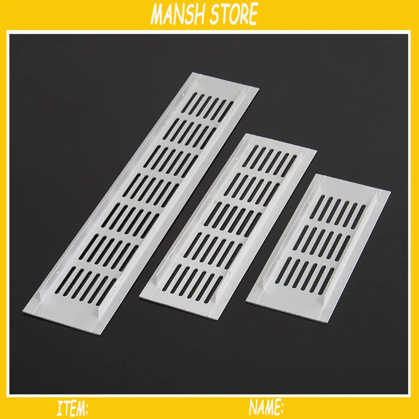 5 шт./лот ширина 8 см алюминиевая вентиляционная решетка сетка вентиляция шкафа |