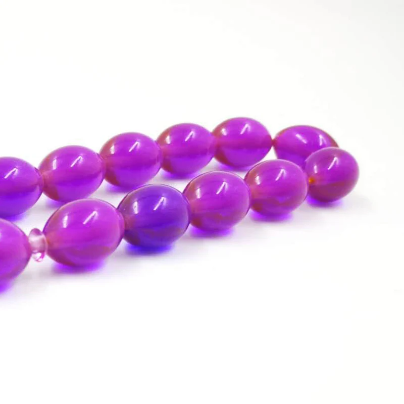 Браслет Tasbih из фиолетовой смолы для мужчин и женщин мужской или женский браслет 33