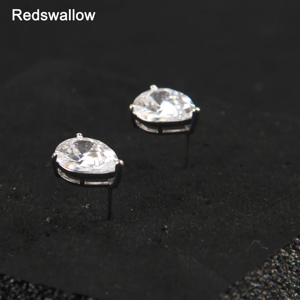 Серьги гвоздики женские с кристаллами 5 парт/компл.|stud earrings|crystal earringsearring studs earrings |