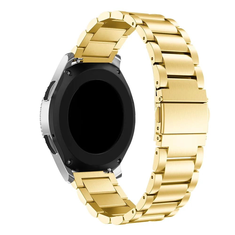 Браслет из нержавеющей стали для Samsung Gear S2 S3 S4 Classic/Frontier 42/46 мм 20 22 мм|Ремешки часов|
