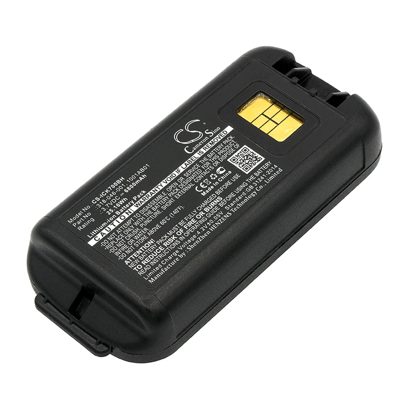 

Cameron sino 6800 мА/ч, батарея для INTERMEC CK70 CK71 1001AB01 1001AB02 318-046-001 аккумулятор большой емкости 318-046-011 AB18 батареи