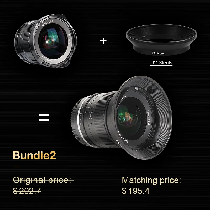7 ремесленников 12mmf2. 8 Ультра широкоугольный одиночный объектив для E-mount, Canon EOS-M mount, FX mount для камер Canon M1 M2 M3 M5 M6