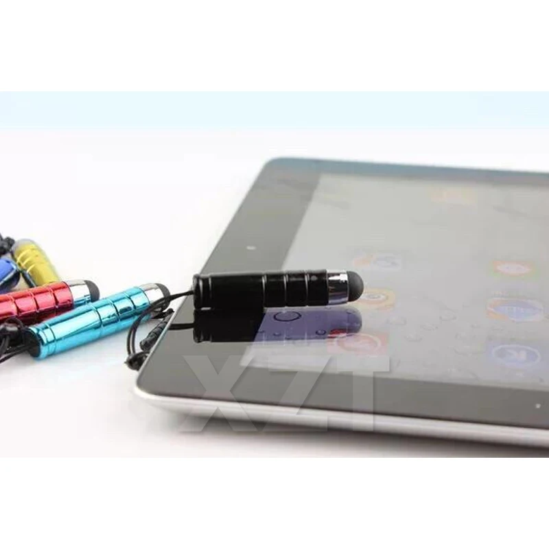 10 шт./лот миниатюрный тонкий стилус емкостный сенсорный Стилус из микрофибры для