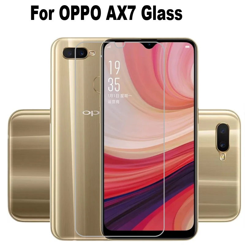 Протектор экрана OPPO AX7 закаленное стекло для CPH1901 CPH 1901 OPPOAX7 AX 7 A7 полное покрытие
