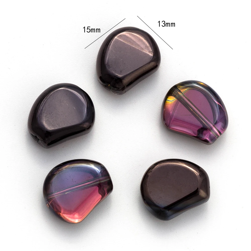 MEIBEADS, 20 шт./лот, 13*15 мм, цветные Кристальные бусины неправильной формы чечевицы, аксессуары для браслетов, сделай сам, изготовление ювелирных изделий EY6066