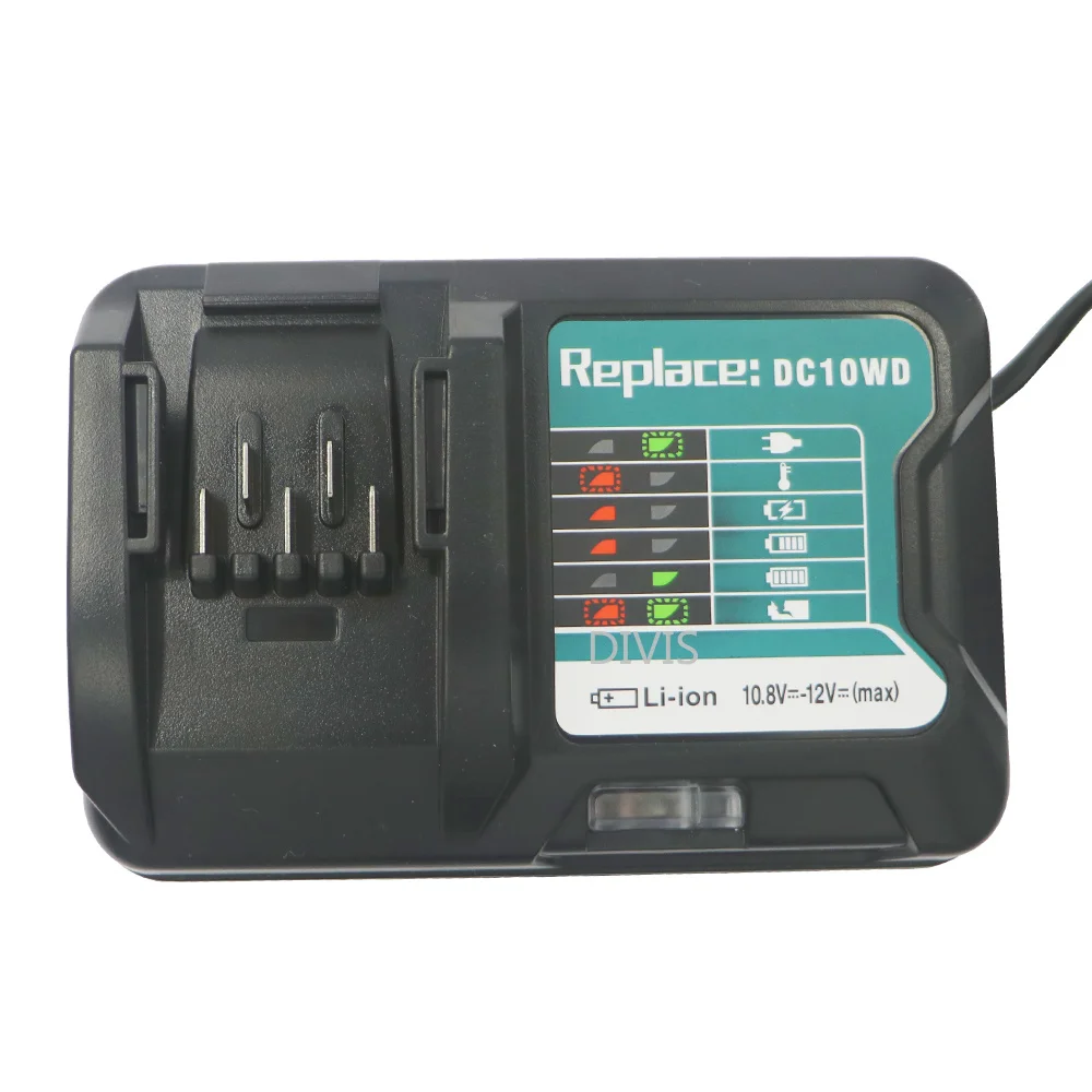 Зарядное устройство AC100-260V заменить для MAKITA батарея 10,8 V 12V BL1016 BL1040B BL1015B BL1020B BL10DC10SA CL107FDZ CL107FDWY CL107DWM