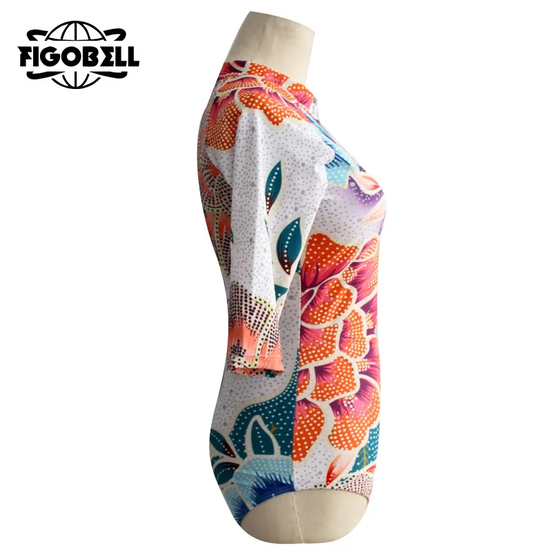 2018 S-XL Flower Swimwear One Piece Swimsuit Women Push Up Bathing Suit Monokini Beach Wear Pink flowers Retro Swim | Спорт и