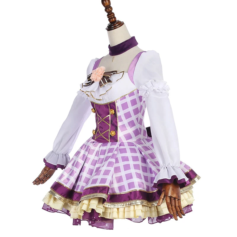 Liva girl 2018 высокое качество Love Live школьный Idol Project Tojo Nozomi цветочный букет платье