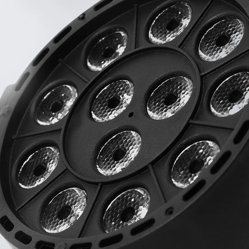 Светодиодный плоский Par 54x3 Вт RGBW освещение стробоскоп DMX DJ мыть диско профессиональное освещение для сцены DMX контроллер эффект