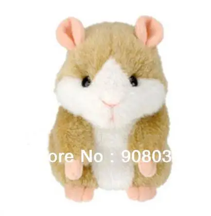 Русский Английский говорящий хомяк говорящая плюшевая игрушка животное