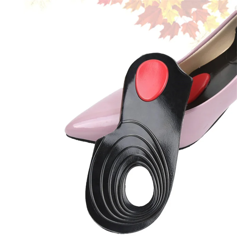 

2pcs Gel Insoles Pad Inserts Heel Post Back Breathable Anti-slip For High Heel Shoe insole