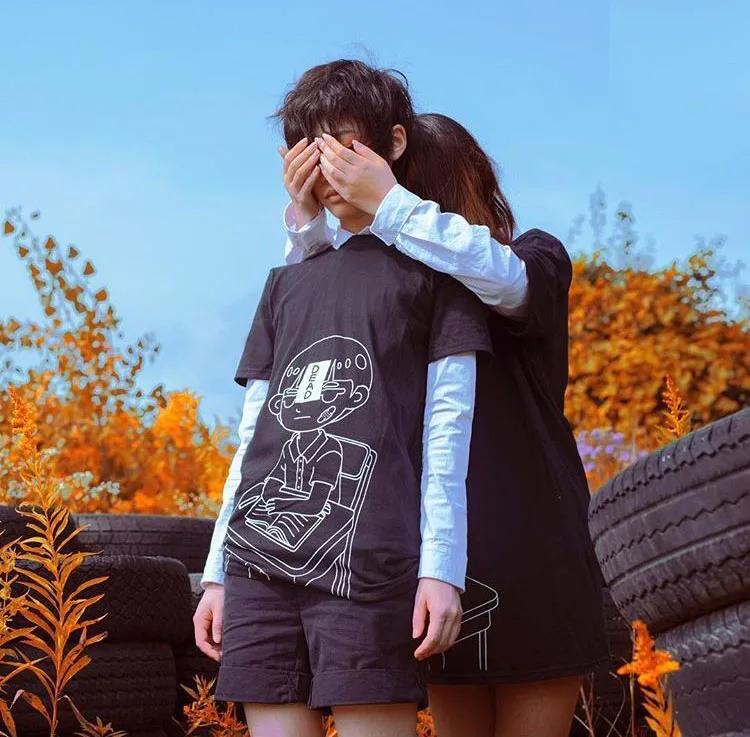 Harajuku/классная свободная черная футболка с принтом для мальчиков и девочек Летняя хлопковая Футболка Модные повседневные футболки с короткими рукавами