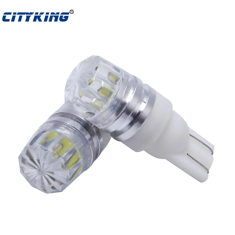 

Бесплатная доставка, 100 шт., светодиод T10 2smd 5730 SMD 1 Вт, лампочка T10, светодиодная Автомобильная лампочка, габаритные огни, супербелый свет