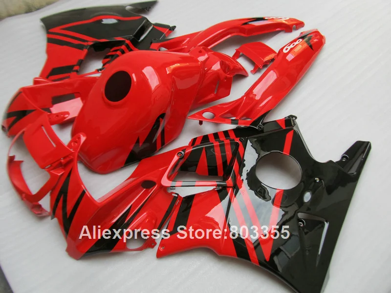 Красный обтекатель для Honda CBR 600 F2 1991 1992 1993 1994 cbr600 ( + крышка бака) комплект