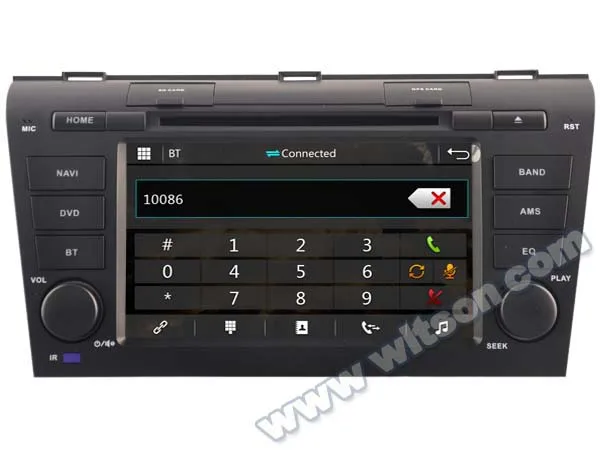 Автомобильный DVD плеер 7 дюймов для Mazda 3 2004 2009 и Axela с системой контроля давления в