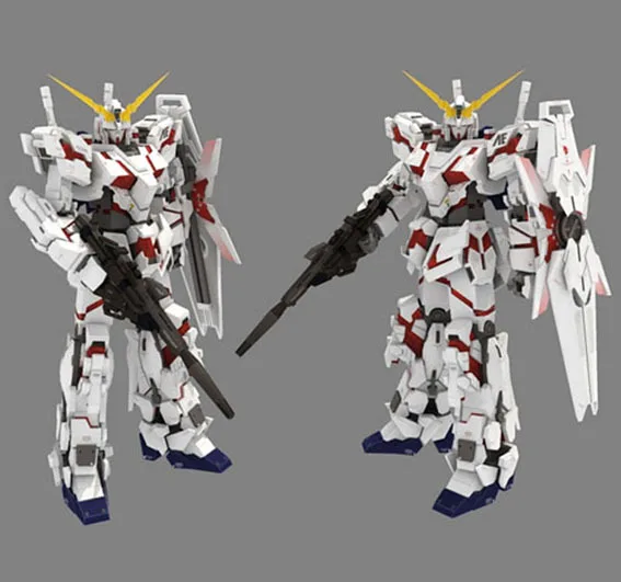 Пропорциональная Изысканная версия единорога Gundam окончательная полная 3D