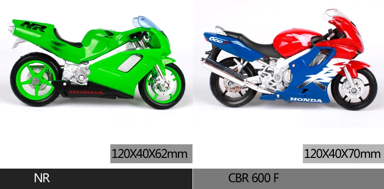 Maisto 1:18 Scale Motorcycle Toy Alloy Motorbike VFR CBR600RR CRF450R Collectible Model Toys Cars Gift