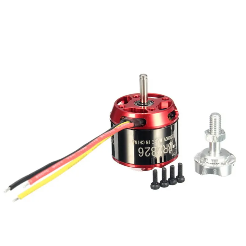 Оригинальный бесщеточный двигатель Racerstar BR2826 1290KV 2 4S для радиоуправляемой модели