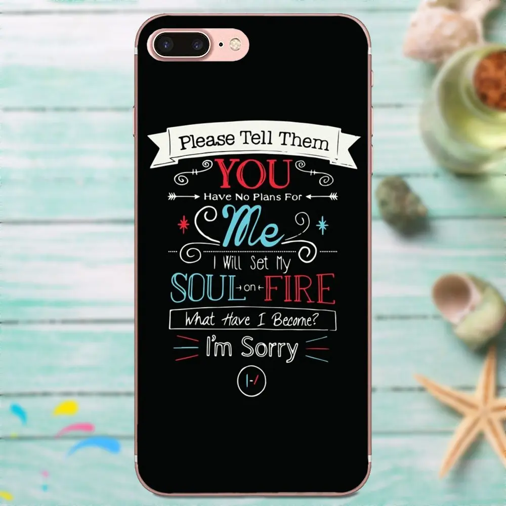 Защитные чехлы из ТПУ для Huawei Mate 7 8 9 10 20 P8 P9 P10 P20 P30 Lite Plus Pro 2017 Lyrics Twenty One Pilots |