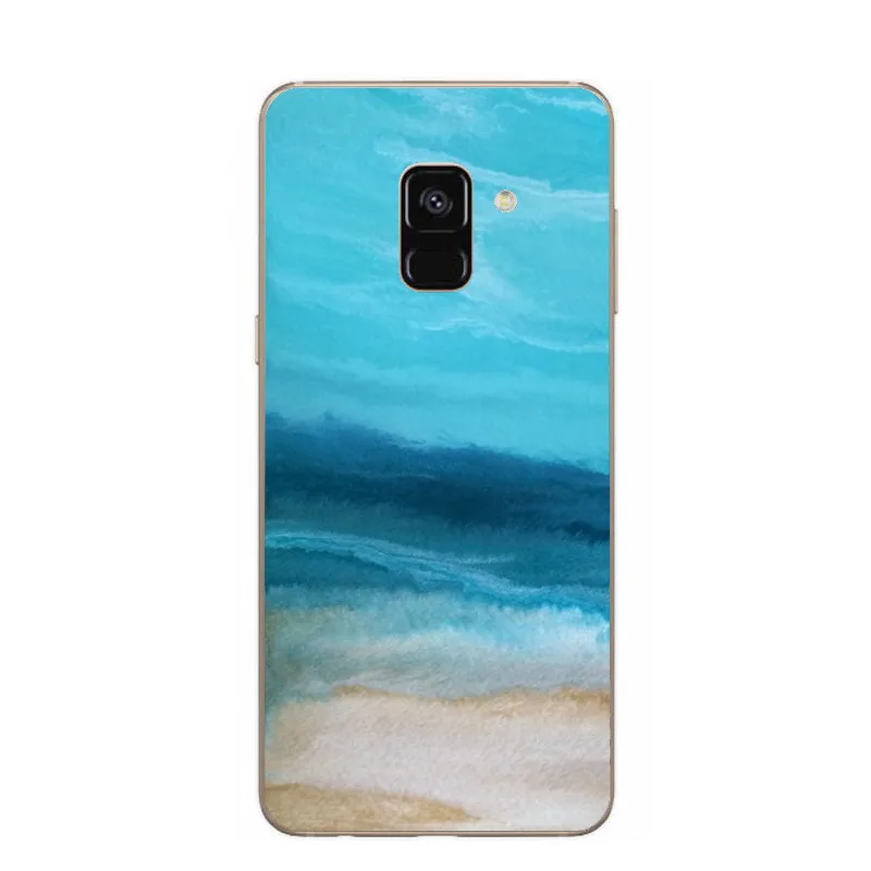 Летний природа море синий океан волны Мягкий силиконовый чехол для телефона из