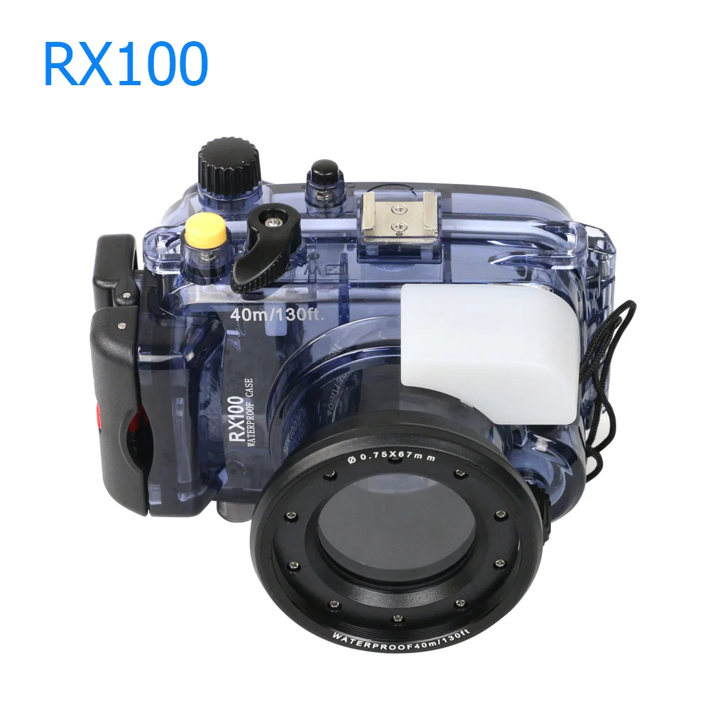 Водонепроницаемый чехол для sony RX100 II III IV фотография подводный 40 м защитный корпус оборудование для дайвинга аксессуары для камеры