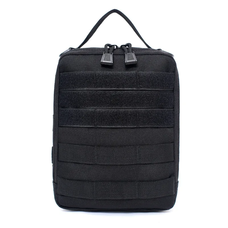 Black Открытый тактический Molle ремень медицинский мешок утилита военные сумочки для аксессуаров EDC поясная сумка Аварийная Аптечка охотничьи сумки - Цвет: Black