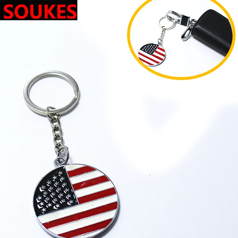 Брелок для ключей с флагом автомобиля брелок логотипом Alfa Romeo 2019 Kia Ceed Rio Cerato Sportage