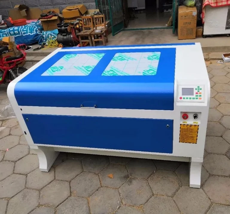 Free shipping RECI W2 100W laser cutting machine 1060 engraving with Ruida control panel | Инструменты