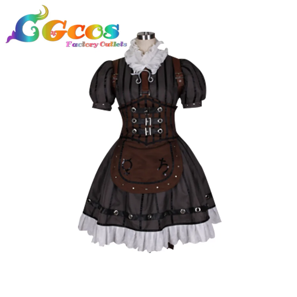 Костюм Алисы для косплея: безумие возвращается steamdress платья одежда кимоно форма