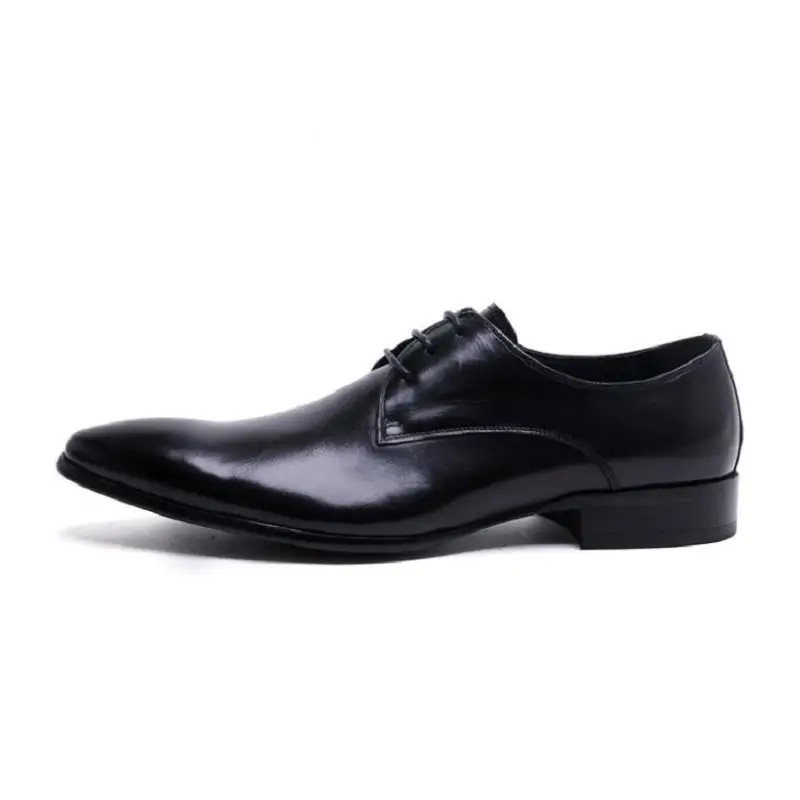 MYCOLEN New High Quality Genuine Leather Man Business Shoes Woven Breathable Gentle Brand Heren Schoenen | Обувь