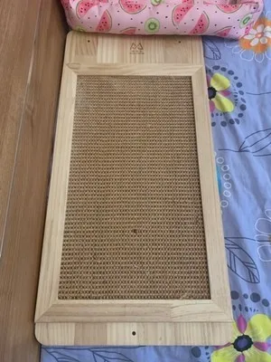 78X38 см Когтеточка для кошек деревянная Когтеточка для кошек настенная Подушка-Когтеточка котенок Когтеточка коврик из сизаля Мебель когтеточка протектор