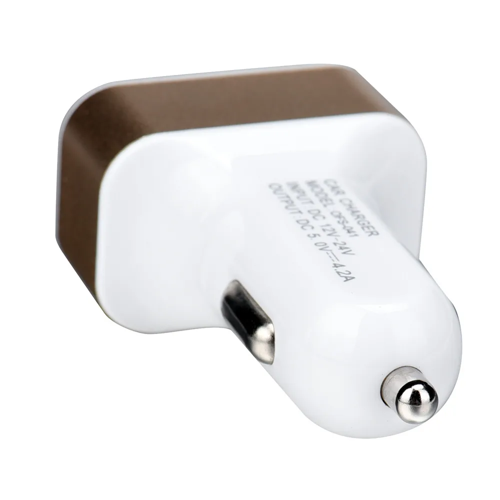 Kongyide зарядное устройство 1 шт. Универсальный 4 порта USB DC Автомобильное адаптер