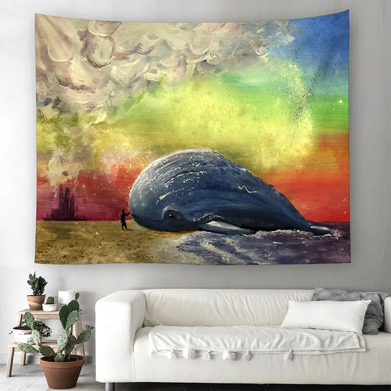 Настенный Гобелен для океана декоративный коврик йоги пляжное полотенце в стиле