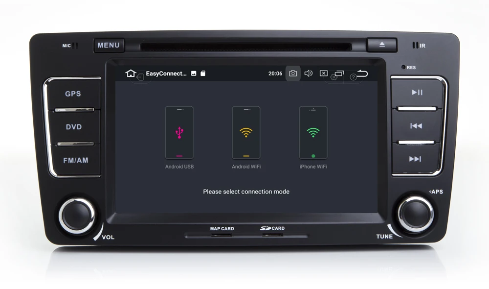 Автомобильный DVD плеер 7 дюймов IPS Android 8 0 GPS для SKODA OCTAVIA 2009 2010 2011 2012 2013 авто СБ NAVI Octa