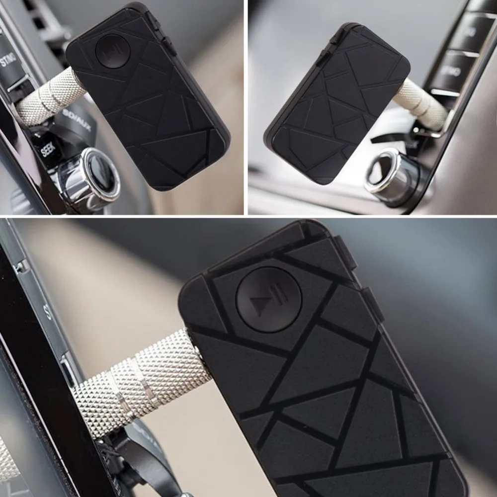 Dual Link Bluetooth 4 1 Handsfree Aux 3 5 мм автомобильный набор беспроводной музыкальный приемник