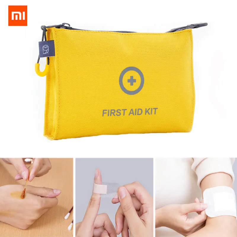 Xiaomi mijia Miaomiaoce 67 шт. мини аптечка для первой помощи медицинская сумка выживания
