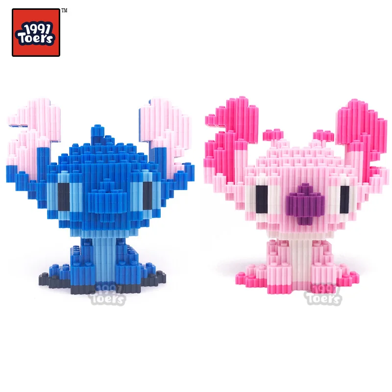 1991Toers Narutostitich SuperMariospongebobs Алмазные Кирпичи DIY творческие игрушки подарок для детей